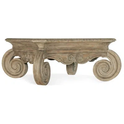 Hooker Furniture Castella Square Cocktail Table In Gray