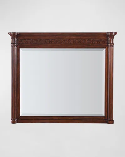 Hooker Furniture Charleston 48" Landscape Mirror In Brown