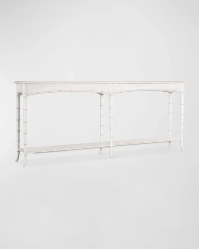 Hooker Furniture Charleston Bungalow Console Table In White