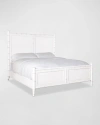 Hooker Furniture Charleston King Panel Bed In White Heron