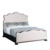 Hooker Furniture Charleston King Upholstered Bed Frame In Beige