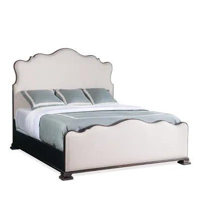 Hooker Furniture Charleston King Upholstered Bed Frame In Beige