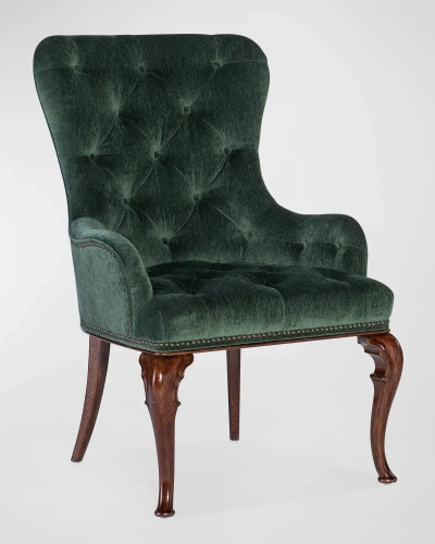 Hooker Furniture Charleston Tufted Host Chair In Venice Pine