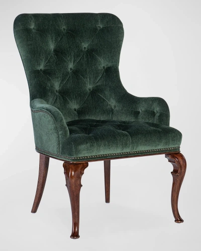 Hooker Furniture Charleston Tufted Host Chairs, Set Of 2 In Green