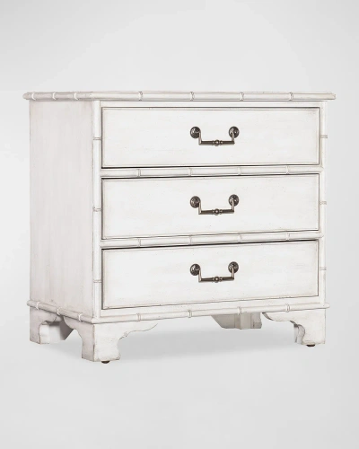 Hooker Furniture Charleston White 3-drawer Nightstand