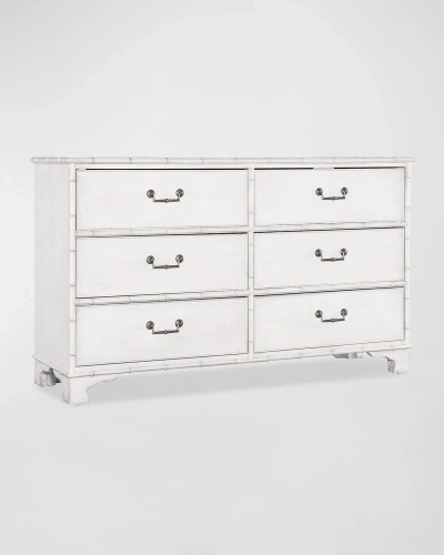 Hooker Furniture Charleston White 6-drawer Dresser