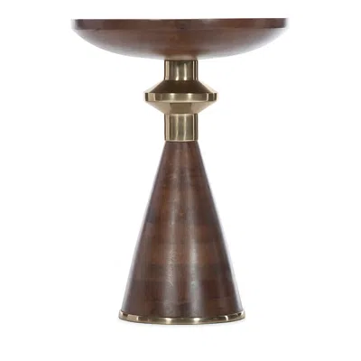 Hooker Furniture Claire Accent Table In Brown
