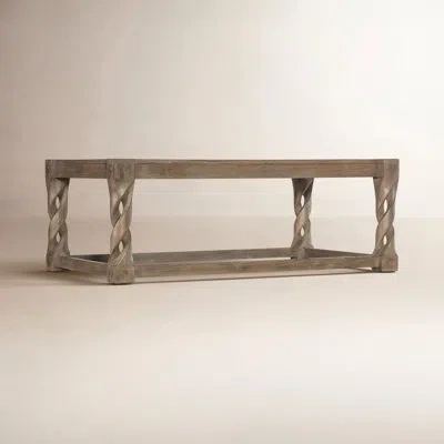 Hooker Furniture Commerce & Market Jack O'bein Cocktail Table In Natural Wood