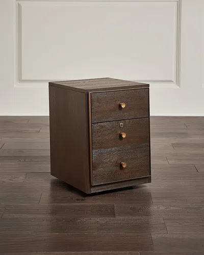 Hooker Furniture Curata Mobile File Cabinet In Brown