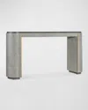 HOOKER FURNITURE DYLIAN LEATHER CONSOLE