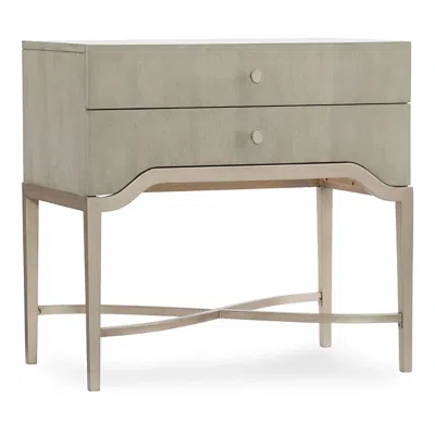 Hooker Furniture Sabeen Two-drawer Nightstand In Beige