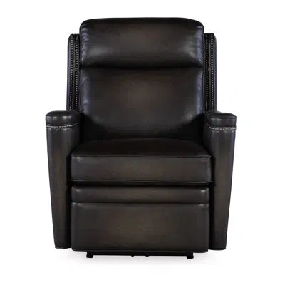 Hooker Furniture Hamilton Power Recliner With Power Headrest In Gray
