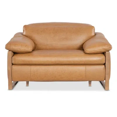 Hooker Furniture Jericho Power Recliner With Power Headrest In Light Brown