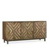 Hooker Furniture Serramonte Console In Medium Wood
