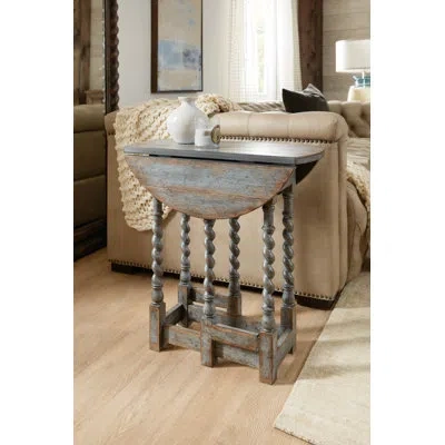 Hooker Furniture La Grange Frame End Table In Blue