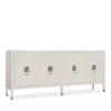 Hooker Furniture Leo Four Door Credenza In Cream White