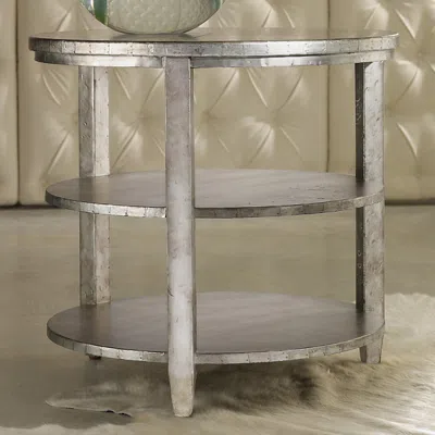 Hooker Furniture Melange Maverick Table In Silver