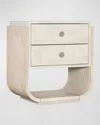 Hooker Furniture Modern Mood 2-drawer Nightstand In Cream