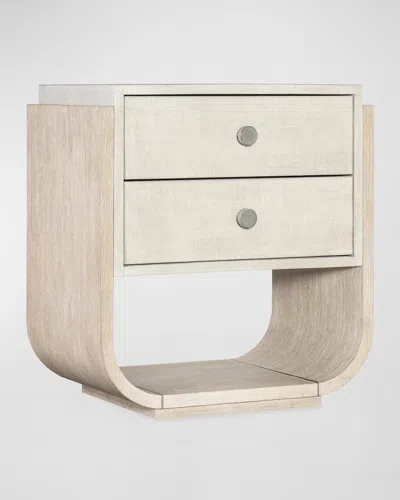 Hooker Furniture Modern Mood 2-drawer Nightstand In Cream
