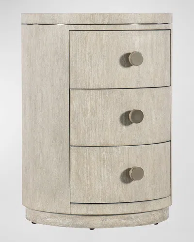 Hooker Furniture Modern Mood 3-drawer Nightstand In Cream