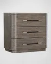 Hooker Furniture Modern Mood 3-drawer Nightstand In Mink
