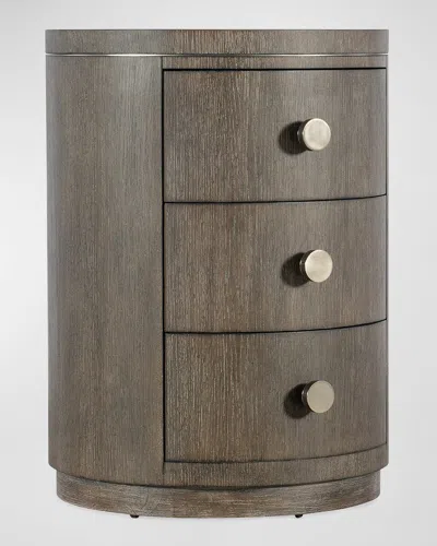 Hooker Furniture Modern Mood 3-drawer Nightstand In Brown