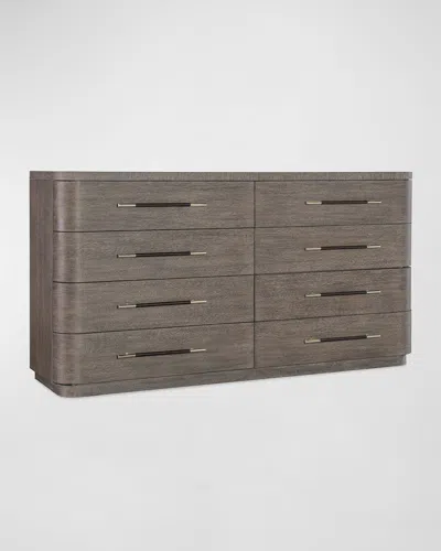 Hooker Furniture Modern Mood 8-drawer Dresser In Brown