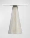 Hooker Furniture Modern Mood Accent Table In Diamond Alabaster