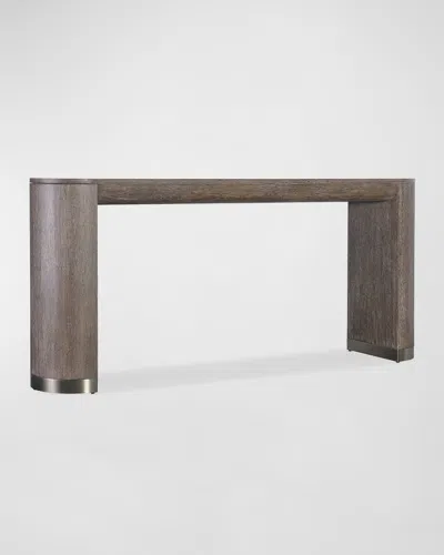 Hooker Furniture Modern Mood Console Table In Brown