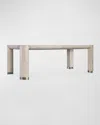 Hooker Furniture Modern Mood Dining Table In Diamond Alabaster