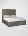 Hooker Furniture Modern Mood King Panel Bed In Brown