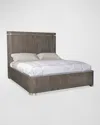 Hooker Furniture Modern Mood King Panel Bed In Mink