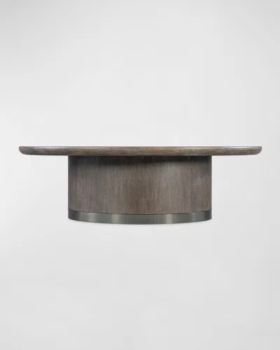 Hooker Furniture Modern Mood Round Cocktail Table In Brown