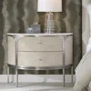 Hooker Furniture Modern Mood Two Drawer Nightstand In Cream