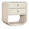 Hooker Furniture Modern Mood 2-drawer Nightstand In Cream