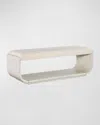 Hooker Furniture Modern Mood Bed Bench In Diamond Alabaster