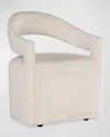 Hooker Furniture Modern Mood Upholstered Arm Chair In Natural