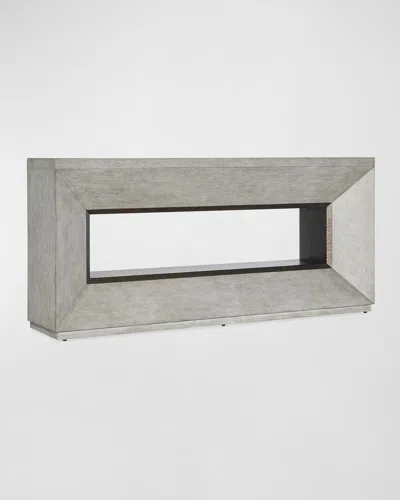 Hooker Furniture Passage Console Table In Gray