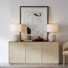 Hooker Furniture Retreat Entertainment Credenza In Oak
