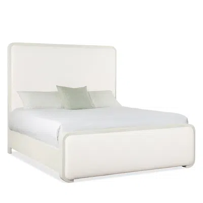 Hooker Furniture Serenity Ashore Queen Upholstered Panel Bed In Beige