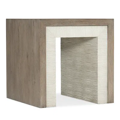 Hooker Furniture Serenity Skipper End Table In Gray