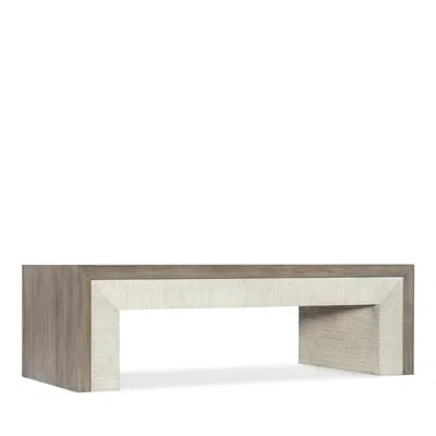 Hooker Furniture Serenity Skipper Rectangle Cocktail Table In Gray