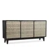 Hooker Furniture Shimmer Three Door Credenza In Brown