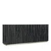 Hooker Furniture Chapman Shou Sugi Ban Entertainment Console In Black