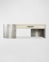 HOOKER FURNITURE SILVERFROST COCKTAIL TABLE