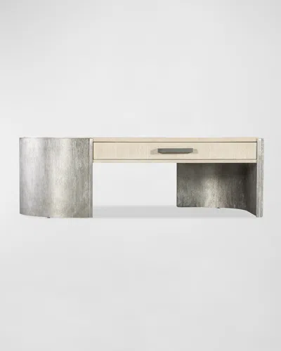 Hooker Furniture Silverfrost Cocktail Table In Grey