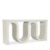 Hooker Furniture Snaked Console Table In Cream