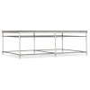 Hooker Furniture St. Armand Rectangular Cocktail In Black,silver