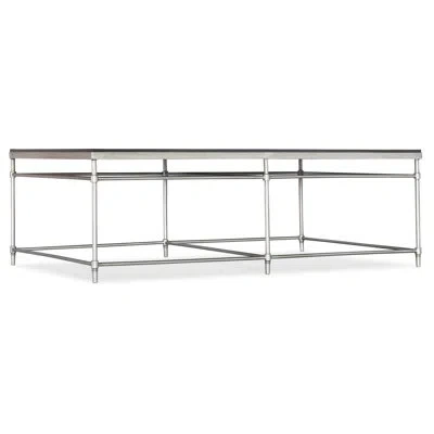 Hooker Furniture St. Armand Rectangular Cocktail In Black,silver