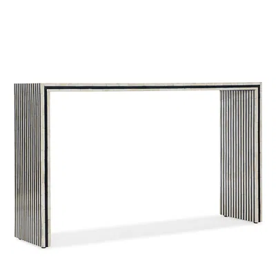 Hooker Furniture Stanway Bone Inlay Console Table In Black